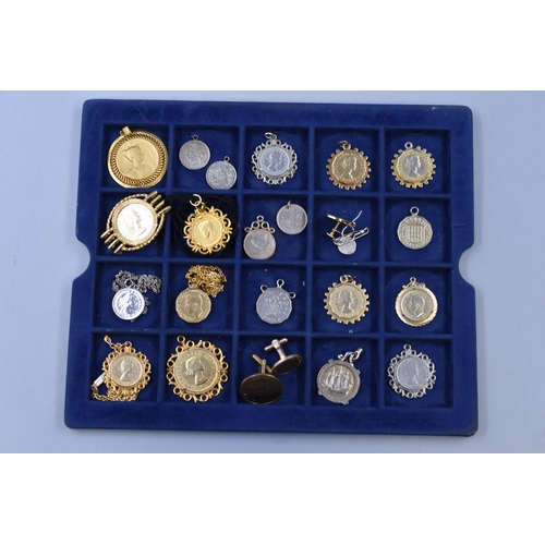 171 -  Selection of Various Coin Style Jewellery Pieces