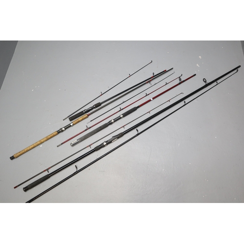 650 - Selection of Fishing Rods Including Firebird XT, Carp Max and Traverse-X