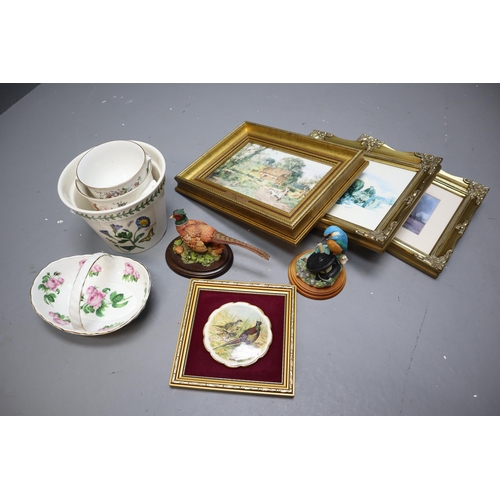 745 - Selection of items to include Ceramics and Pictures