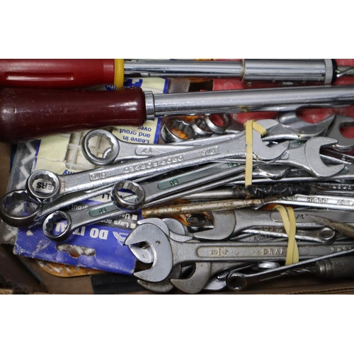 753 - Mixed Selection of Tools inclduing Electric Sander, Yankee Screwdrivers, Spanners, Tile Cutter and M... 