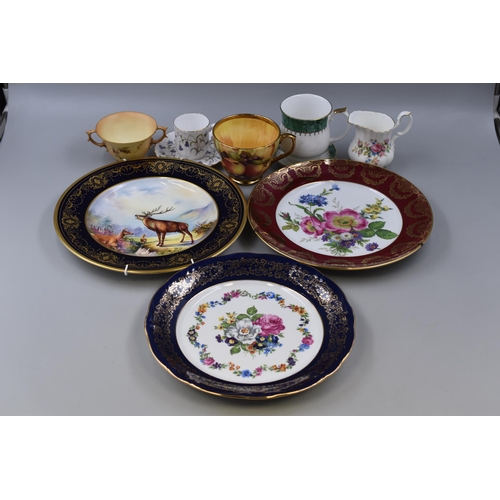 729 - Mixed Selection of Ceramics to include Royal Albert, Aynsley, Royal Worcester and More