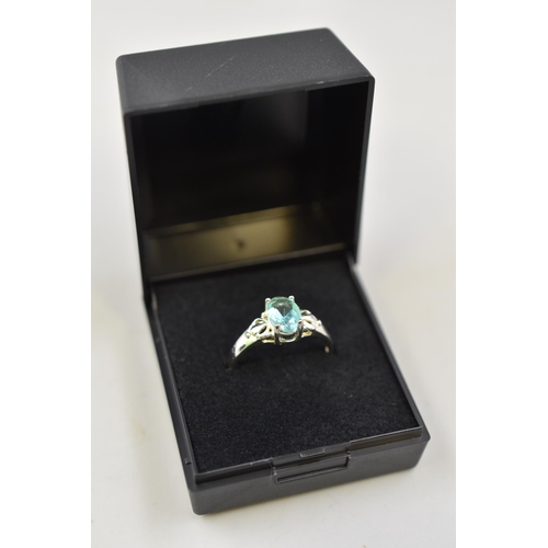 3 - Silver 925 Ring Complete with Presentation Box