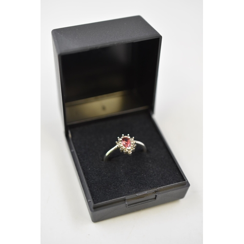 6 - Silver 925 Ring Complete with Presentation Box