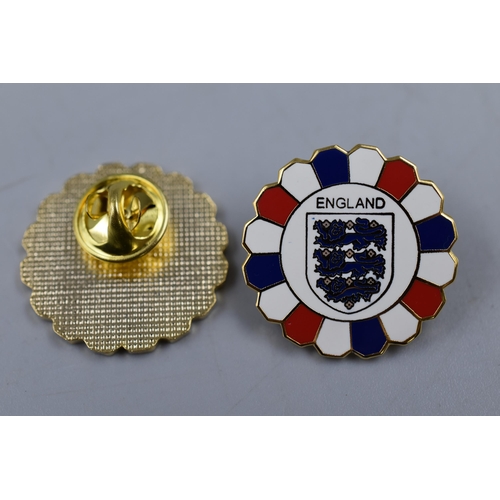 188 - A Selection of Approx 40 England Football Pin Badges