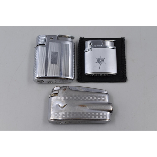 190 - Selection of Vintage Ronson Lighters