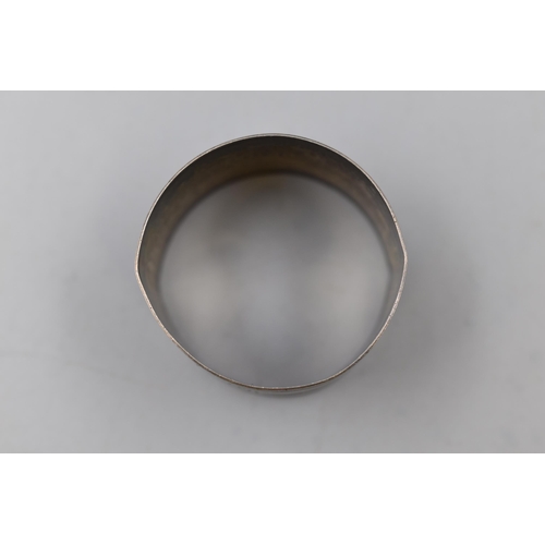 34 - Hallmarked Birmingham Silver Napkin Ring