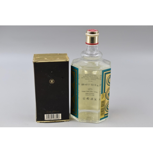 207 - A Part Bottle of Coco Chanel Eau De Toilette (In Original Box) With Part Bottle of No 4711 Echt Koln... 