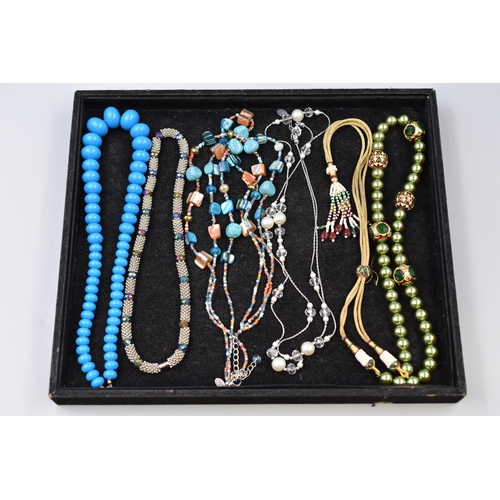 59 - Mixed Selection of Beaded Necklaces and More