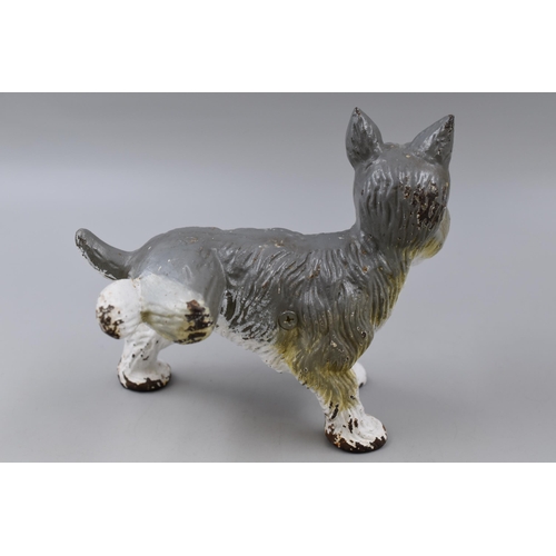 323 - Cast Iron Scotty Dog Doorstop