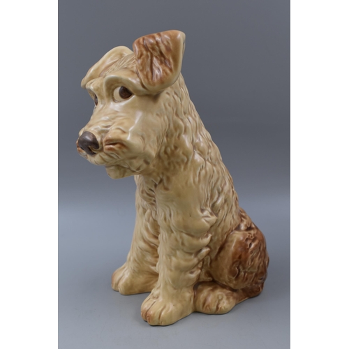 159 - A Sylvac (1380) Terrier Figure, Approx 11.5