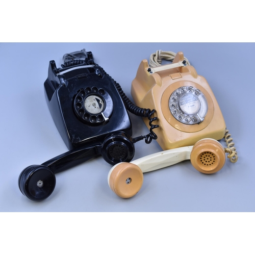 335 - Two Vintage Rotary Dial Telephones