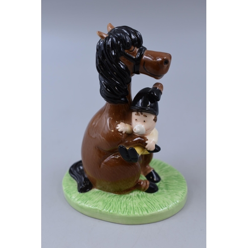 169 - Royal Doulton Norman Thelwell 'Ideal Pony for a Nervous Child' Figure, Approx 5.5