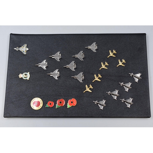 237 - A Selection of Military/RAF Pin Badges