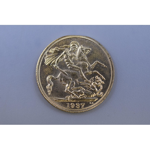 108 - 1939 Sovereign Coin Reproduction