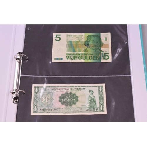 118 - Folder Containing a Selection of 20 Foreign Banknotes