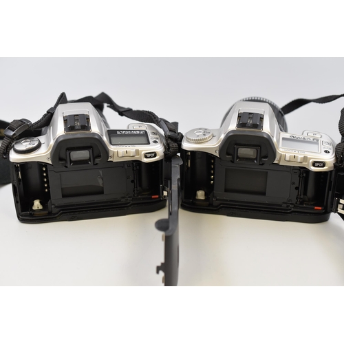 362 - Two Minolta SLR Film Cameras To Include Dynax 505si (With Sigma Zoom Lens 24-70mm 1:3.5-5.6), And Dy... 