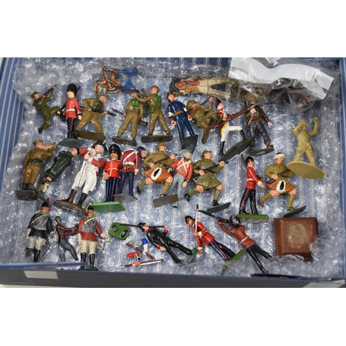 180 - Selection of Vintage Lead (Some Plastic) Soldiers To Include Britains, And Del Prado. Some Are AF