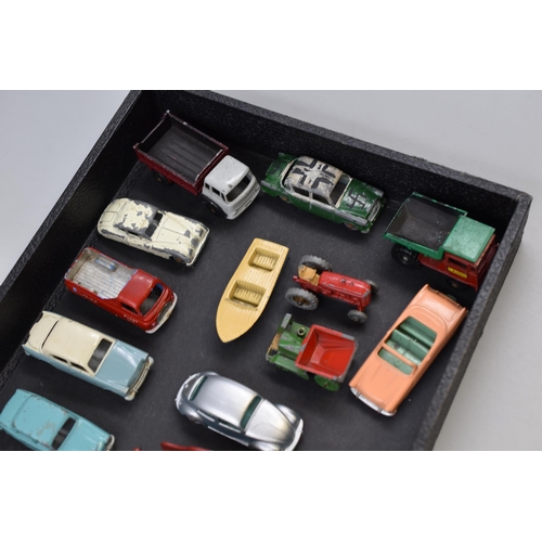 150 - Collection of Vintage Metal 'Lesney' Playworn Model Vehicles