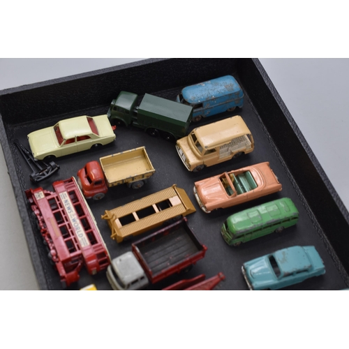 150 - Collection of Vintage Metal 'Lesney' Playworn Model Vehicles