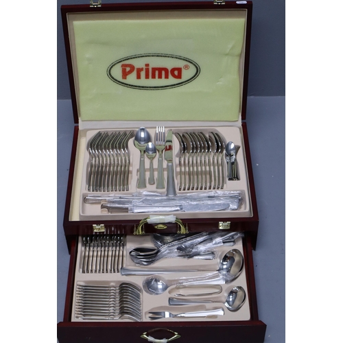 573 - Prima Cased Stainless Steel Cutlery Set (Unused)