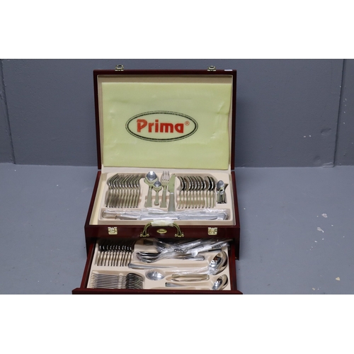 573 - Prima Cased Stainless Steel Cutlery Set (Unused)