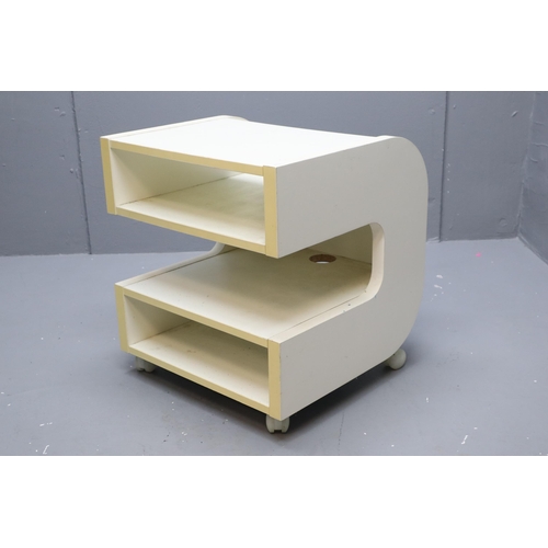 597 - Annika Grottel Ikea Side Table on Castors approx 22