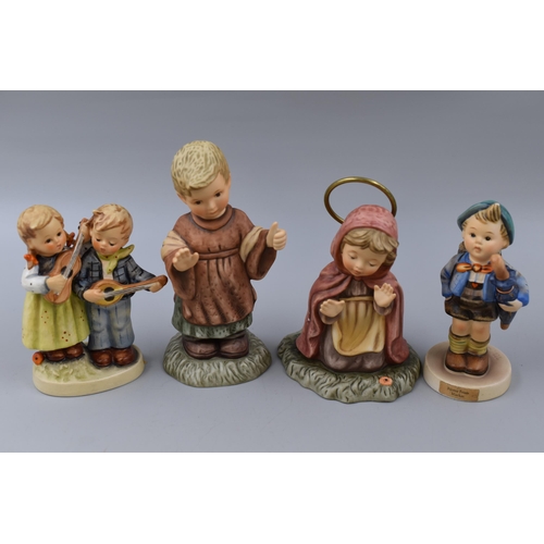 269 - Selection of 8 West German Goebel Figures including Bertha Hummel Mary and Joesph