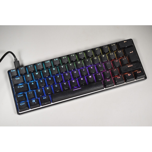 404 - A Magic-Refiner MK21 60% Mechanical Gaming Keyboard, With RGB Lighting and MX Cherry Brown Switches.... 