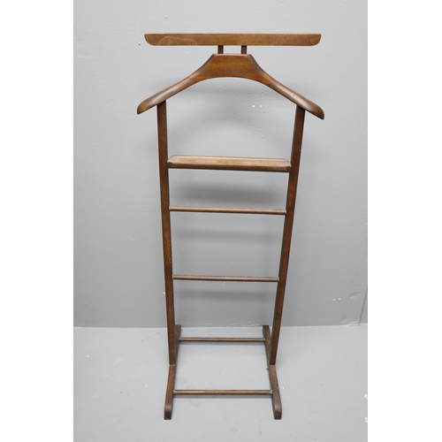 563 - Vintage Wooden Butler Stand Approx 41