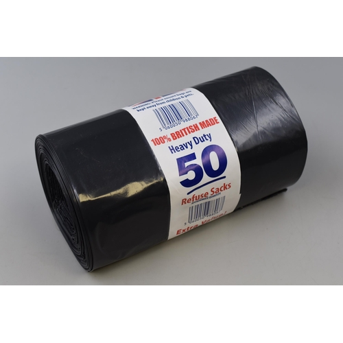 695 - A large Roll of Fifty Brand Refuse Sacks