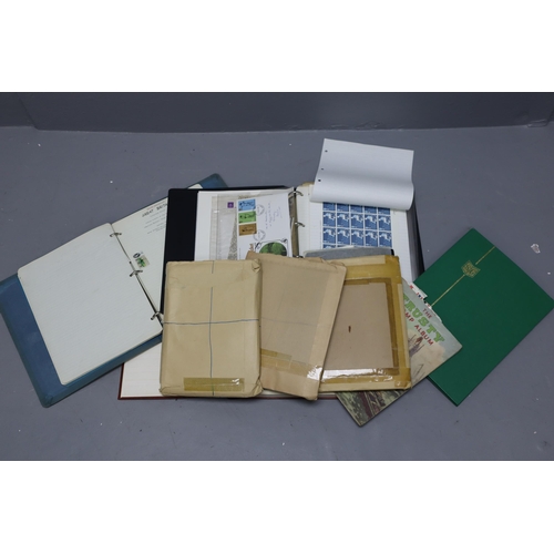 418 - Selection of Stamp Albums Containing Various World Wide Stamps