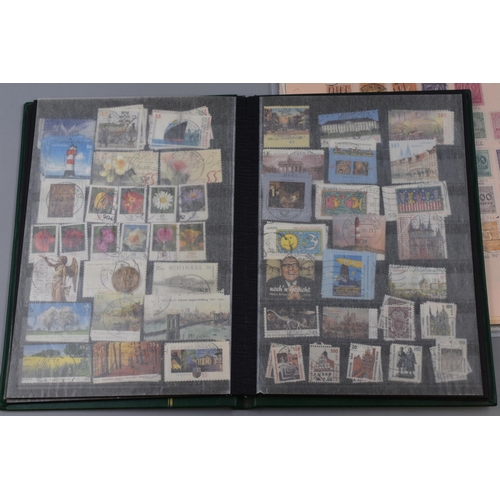 419 - Large Selection of German Stamps held within Stock Books, Tub and Stock Sheets