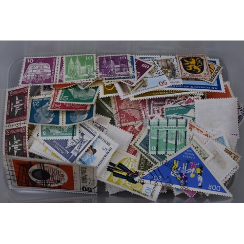 419 - Large Selection of German Stamps held within Stock Books, Tub and Stock Sheets