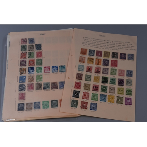 419 - Large Selection of German Stamps held within Stock Books, Tub and Stock Sheets