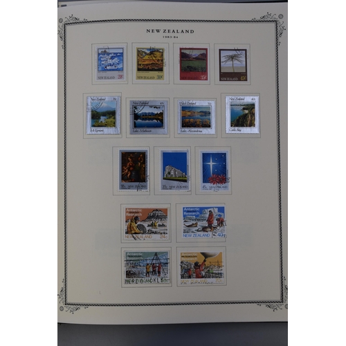 420 - New Zealand Stock Album Containing a Selection of Both Pictorial and Definitive Stamps dating From 1... 