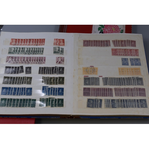 421 - Three Stock Books Containing Dutch Stamps including a Large Selection of Mint