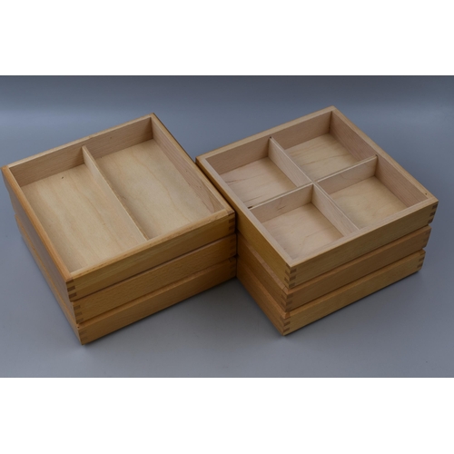 739 - Two Wooden Storage Boxes