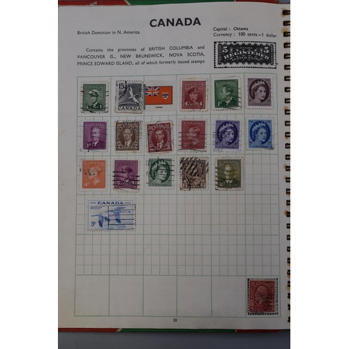 424 - World Wide Stamp Album containing a Selection of Both Pictorial and Definitive Stamps including grea... 