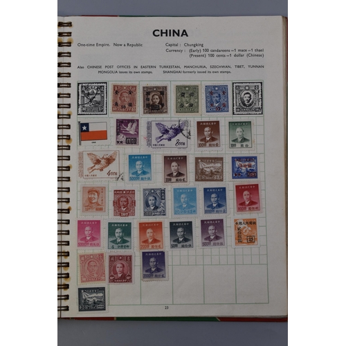 424 - World Wide Stamp Album containing a Selection of Both Pictorial and Definitive Stamps including grea... 