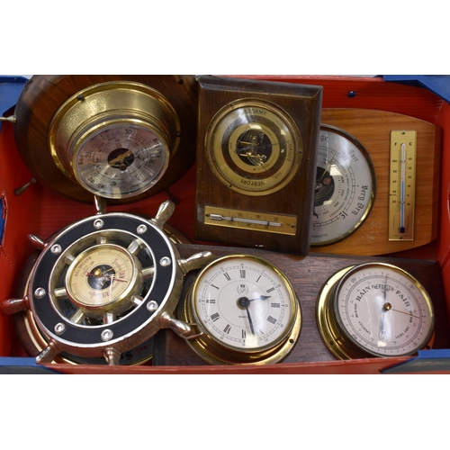 752 - Mixed Lot of Good Quality Barometers