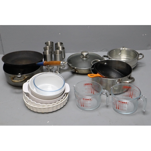 787 - Selection Including Metal Pot, Cake Mould and More