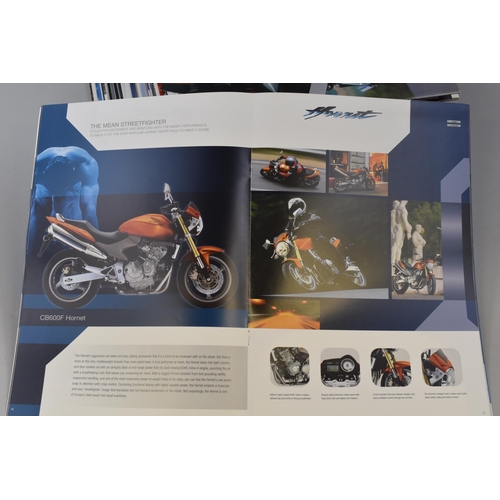 440 - Mixed Selection of Manufacturers Car and Bike Catalogues including Handa, Kawasaki, Yamaha and Lots ... 