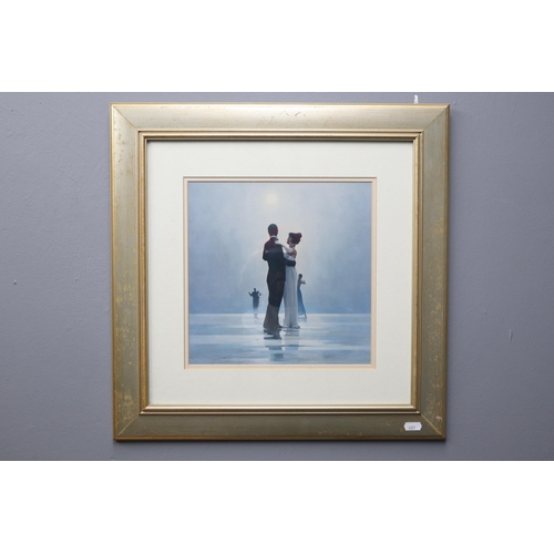 374 - Two Framed And Glazed Prints, 'Dance With Me To The End' By Vettriano ( Approx 20