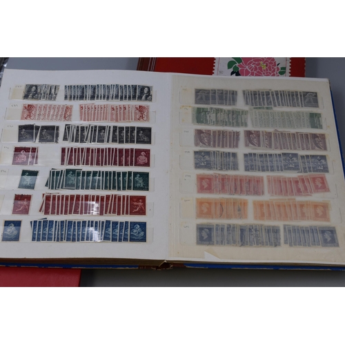 421 - Three Stock Books Containing Dutch Stamps including a Large Selection of Mint