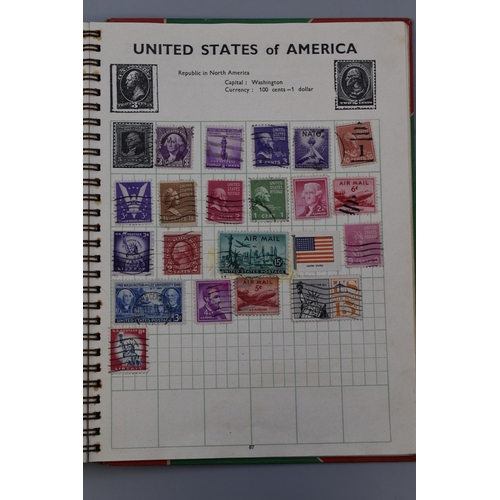 424 - World Wide Stamp Album containing a Selection of Both Pictorial and Definitive Stamps including grea... 