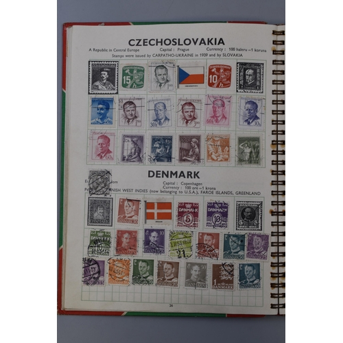 424 - World Wide Stamp Album containing a Selection of Both Pictorial and Definitive Stamps including grea... 