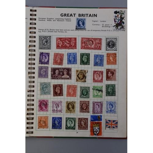 424 - World Wide Stamp Album containing a Selection of Both Pictorial and Definitive Stamps including grea... 