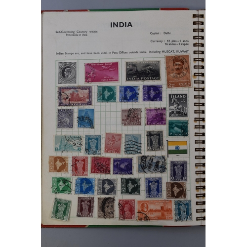 424 - World Wide Stamp Album containing a Selection of Both Pictorial and Definitive Stamps including grea... 