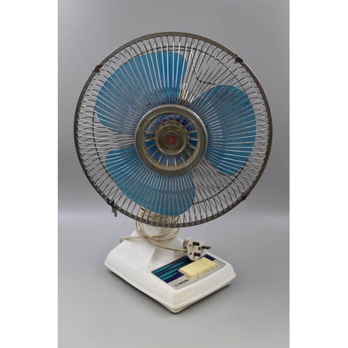 725 - Tatung 3 speed desk fan (working when tested)