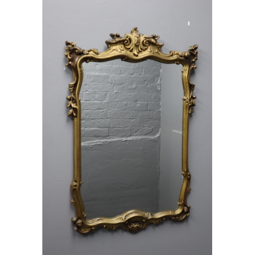 401 - Ornate Gilt Framed Wall Mirror (28